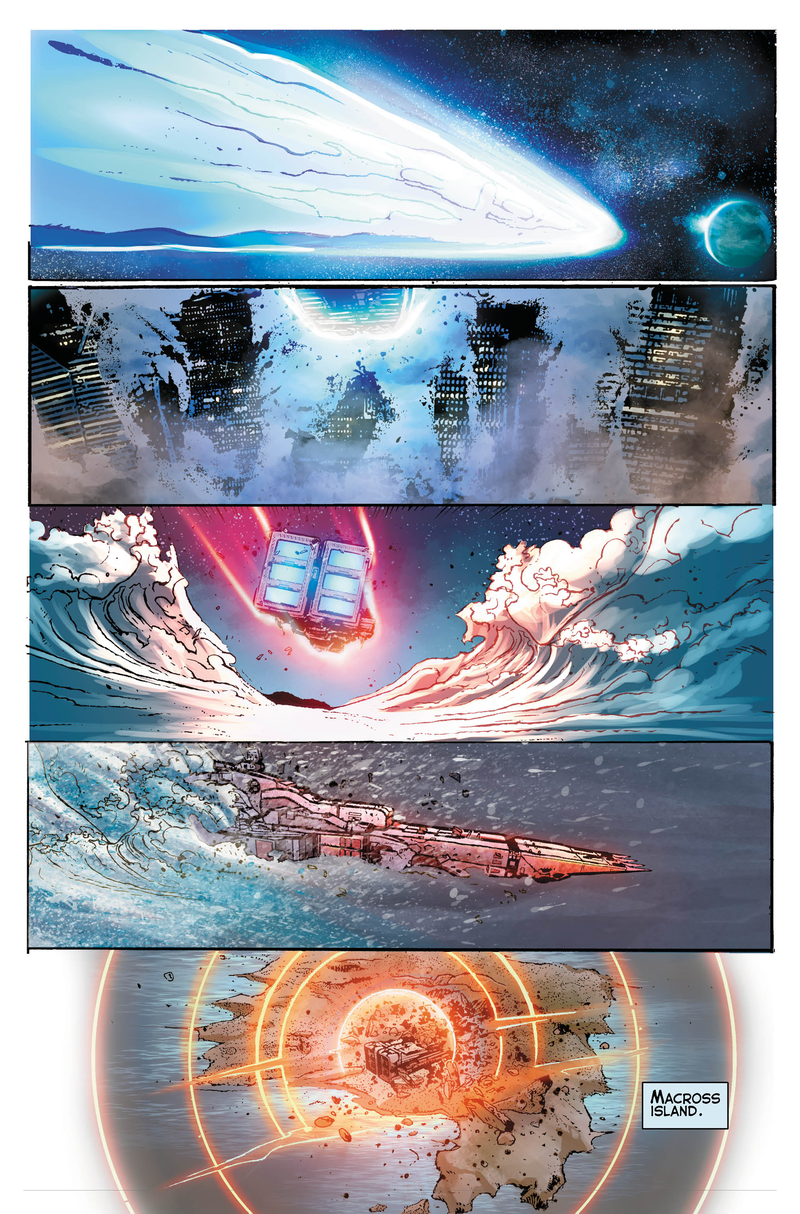 Illustration for article titled Rick Hunter and Roy Fokker Reunite in This First Look Inside the New, Reimagined Robotech Comic
